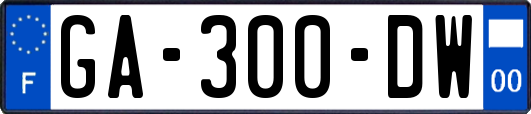 GA-300-DW