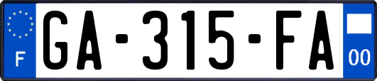 GA-315-FA