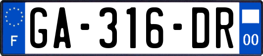 GA-316-DR