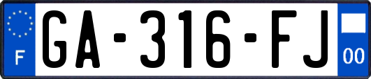 GA-316-FJ