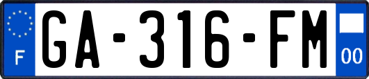 GA-316-FM