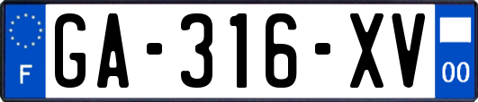 GA-316-XV