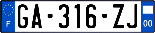 GA-316-ZJ