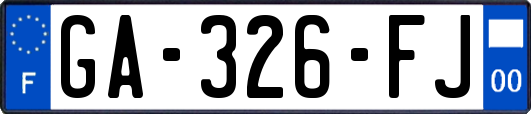 GA-326-FJ