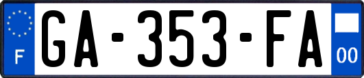 GA-353-FA