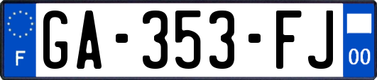 GA-353-FJ
