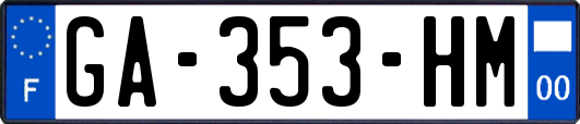 GA-353-HM