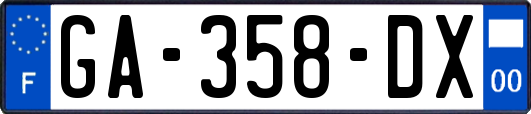 GA-358-DX