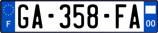 GA-358-FA