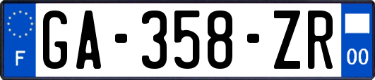 GA-358-ZR