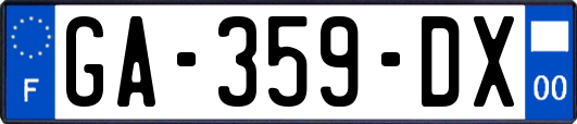 GA-359-DX