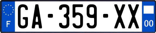GA-359-XX