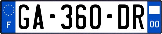 GA-360-DR