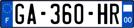 GA-360-HR