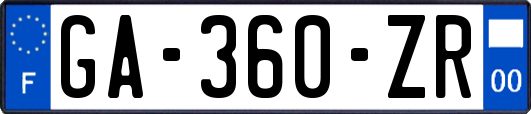 GA-360-ZR