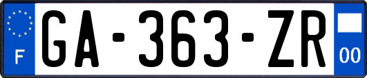 GA-363-ZR