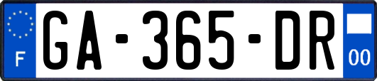 GA-365-DR