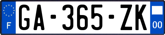 GA-365-ZK