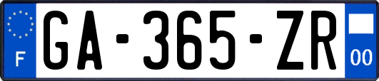 GA-365-ZR