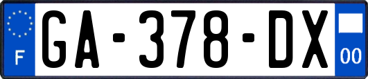 GA-378-DX