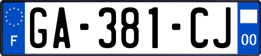 GA-381-CJ