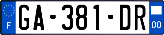 GA-381-DR