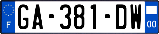 GA-381-DW