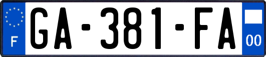 GA-381-FA
