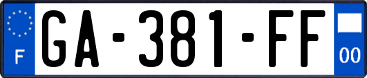 GA-381-FF