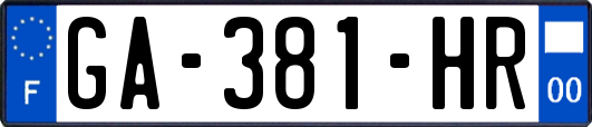 GA-381-HR