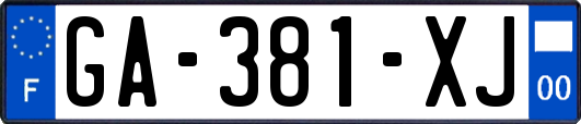 GA-381-XJ