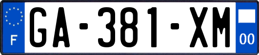 GA-381-XM