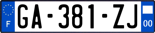 GA-381-ZJ
