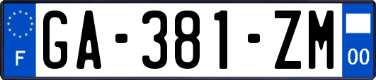 GA-381-ZM