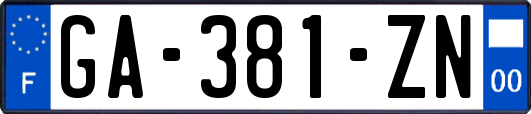 GA-381-ZN