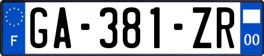 GA-381-ZR