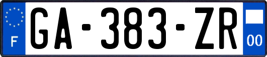 GA-383-ZR