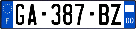 GA-387-BZ