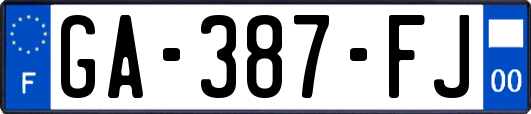 GA-387-FJ