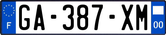 GA-387-XM