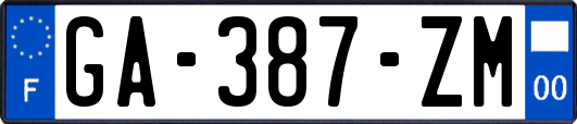 GA-387-ZM