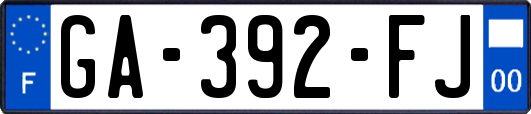 GA-392-FJ