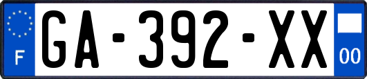 GA-392-XX