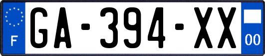 GA-394-XX