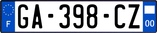 GA-398-CZ