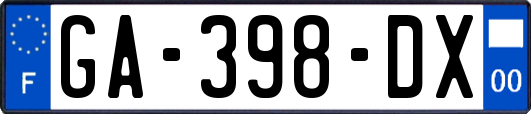 GA-398-DX