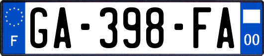 GA-398-FA