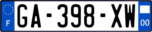 GA-398-XW