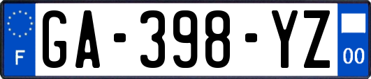 GA-398-YZ