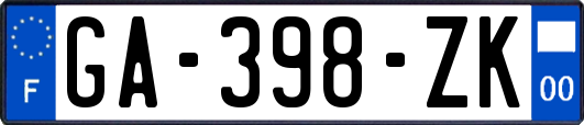 GA-398-ZK